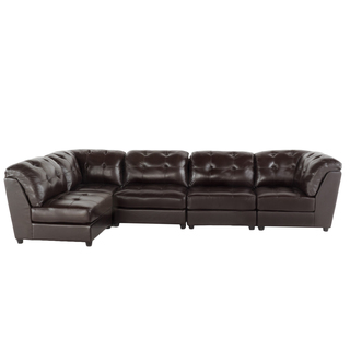 troy chestnut brown italian leather sectional sofa christopher knight home regen 5piece tufted leather sectional sofa set shop troy chestnut brown italian and ottoman troy chestnut brown italian leather sectional sofa christopher knight home regen 5piece tufted leather sectional sofa set shop troy chestnut brown italian and ottoman